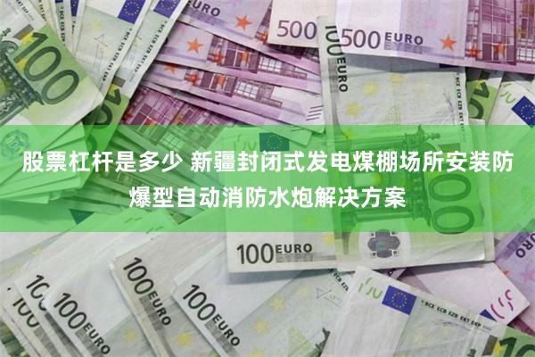 股票杠杆是多少 新疆封闭式发电煤棚场所安装防爆型自动消防水炮解决方案