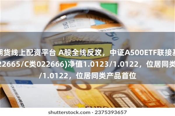 期货线上配资平台 A股全线反攻，中证A500ETF联接基金(A类022665/C类022666)净值1.0123/1.0122，位居同类产品首位